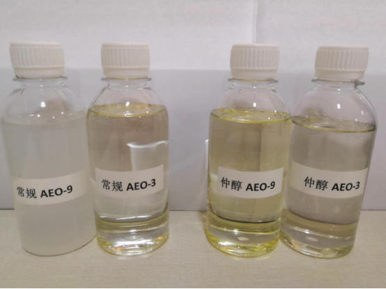 仲醇聚氧乙烯醚在低溫的表現 高流動性、低黏度、低傾點、窄(或無) 凝膠分布、低味