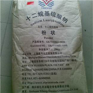 上海/菲律宾 发泡剂十二烷基硫酸钠93%(K-12)针状 粉状